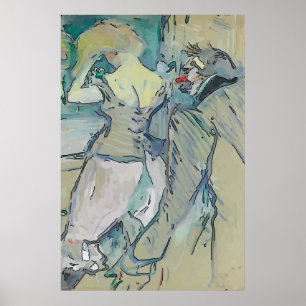 Mardi Gras Clown, French Quarter Dresser, Poster