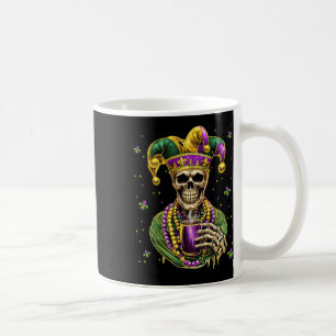 Mardi Gras Costume Sugar Skull Carnival New Orlean Coffee Mug