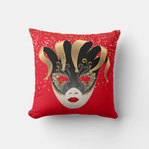 Mardi Gras Coussin