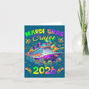 Mardi Gras Cruise 2026 Carnival New Orleans Men Wo Card