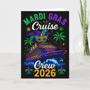 Mardi Gras Cruise 2026 Carnival New Orleans Men Wo Card