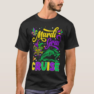 Mardi Gras Cruise Cruising Mask Mardi Gras Cruise T-Shirt