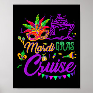 Mardi Gras Cruise Mardi Gras Cruise Ship Party Cos Poster