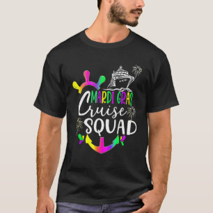 Mardi Gras Cruise Squad 2023 Matching Group_8 T-Shirt