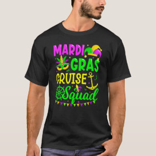 Mardi Gras Cruise Squad Cruising Festival Party 1 T-Shirt