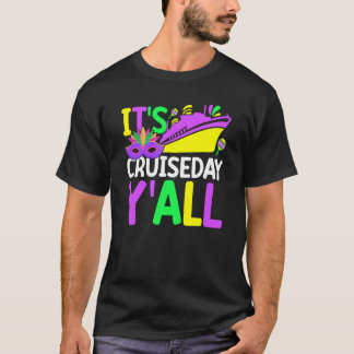 Mardi Gras Cruiseday Y'all celebrations parade par T-Shirt
