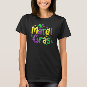 Mardi Gras Cute Carnival Fat Tuesday Funny_5 T-Shirt