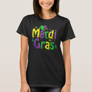 Mardi Gras Cute Carnival Fat Tuesday Funny T-Shirt
