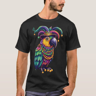 Mardi Gras Cute Parrot Mask Costume Outfit Women G T-Shirt