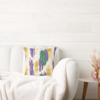 Mardi Gras Decorative Home Decor Throw Pillow