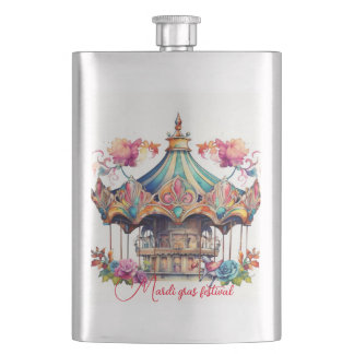 Mardi Gras design en flacon classique