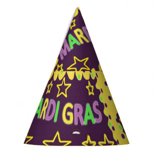 Mardi Gras Design   Party Hat
