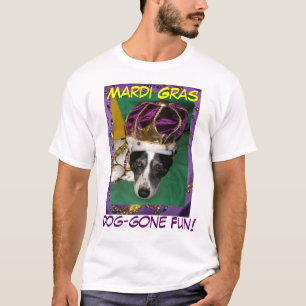 Mardi Gras Dog-gone Fun T-Shirt