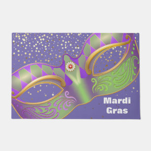Mardi Gras Doormat