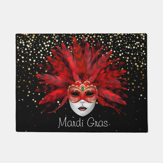 Mardi Gras Doormat (Front)