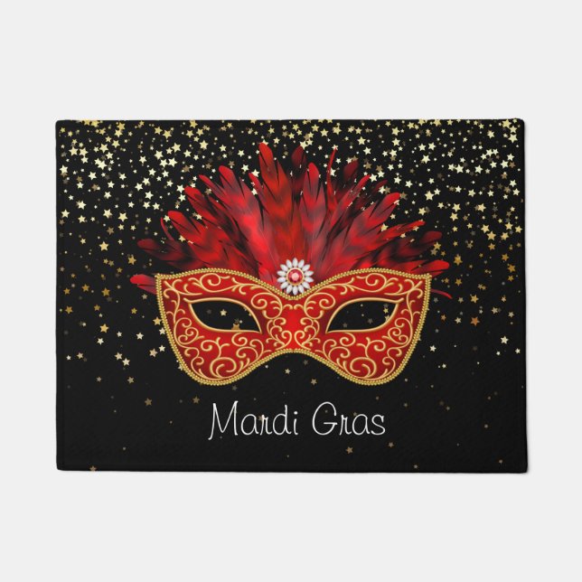 Mardi Gras Doormat (Front)