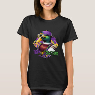 Mardi Gras Duck Mardi Gras Duck Hunting For Men Wo T-Shirt