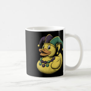 Mardi Gras Duck Rubber Ducky Costume Louisiana Lai Coffee Mug