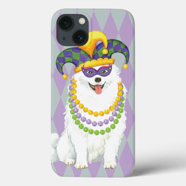 Mardi Gras Eskie Case-Mate iPhone Case (Back)