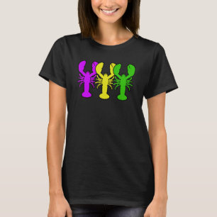 Mardi Gras Fat Tuesday Carnival Crayfish Crawfish T-Shirt