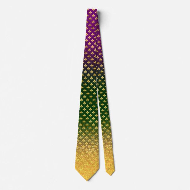 Mardi Gras Fat Tuesday | Corporate Necktie (Front)