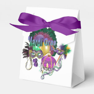 Mardi Gras Favor Box