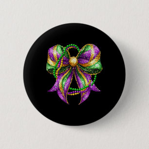 Mardi Gras Festival New Orleans Fleur De Lis Coque 2 Inch Round Button
