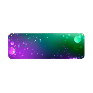 Mardi Gras Festive Purple Background