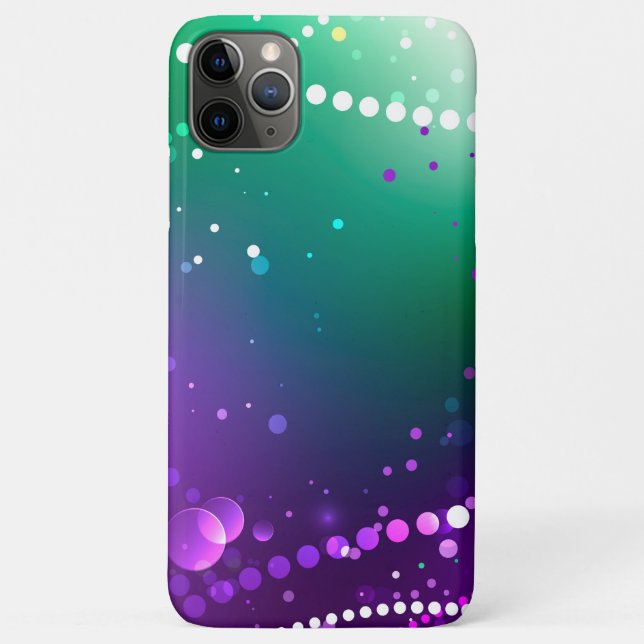 Mardi Gras Festive Purple Background Case-Mate iPhone Case (Back)