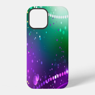 Mardi Gras Festive Purple Background iPhone 12 Case