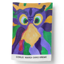MARDI GRAS FLAG: CORUS' MARDI GRAS KREWE