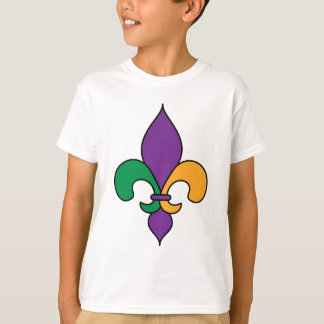 Mardi Gras Fleur de Lis T-Shirt