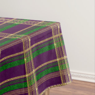 Mardi Gras Fleur De Lis Tablecloth