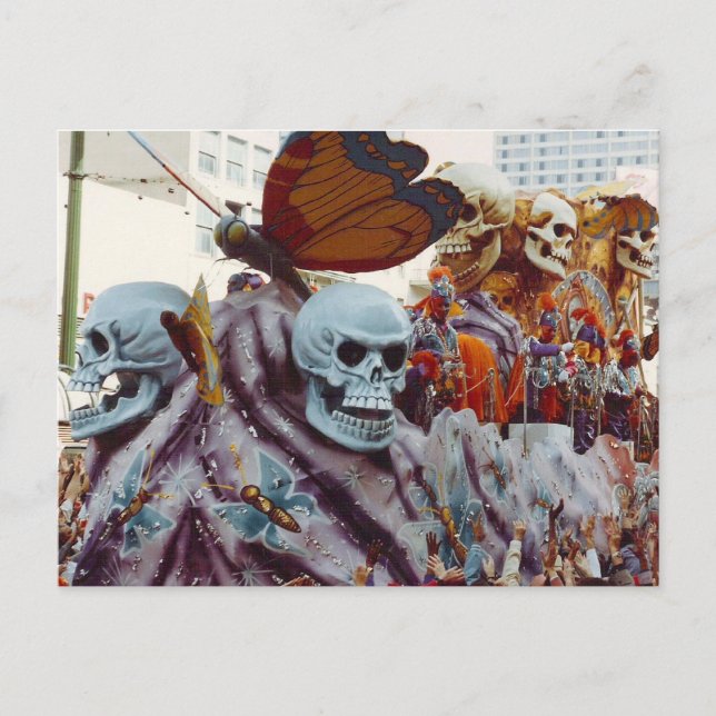 Mardi Gras Float Postcard (Front)