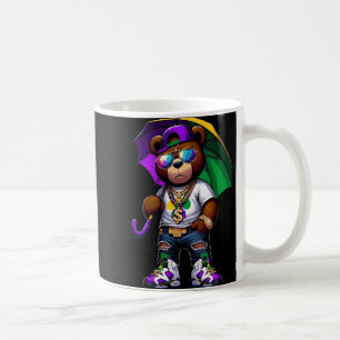 Mardi Gras For Boys Mens Hip Hop Teddy Bear New Or Coffee Mug