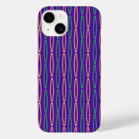 Mardi Gras Geometric Repeat