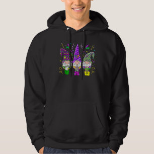 Mardi Gras Gnomes Funny Jester Hat Gnomes Lover Me Hoodie
