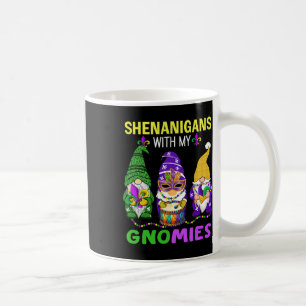 Mardi Gras Gnomes Leopard Carnival New Orleans Tri Coffee Mug