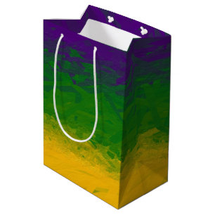 Mardi Gras Gradient Medium Gift Bag