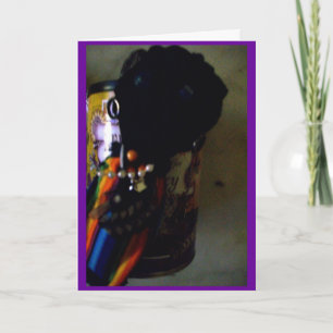 Mardi Gras Greeting Card