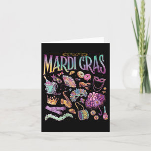 Mardi Gras Holiday Funny Louisiana  Card