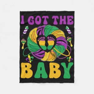 Mardi Gras I Got The Fleece Blanket