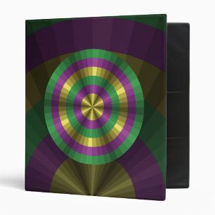 Mardi Gras Illusion Binder