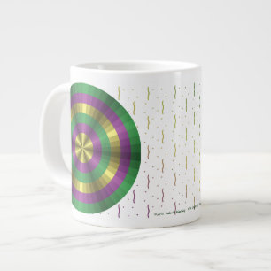 Mardi Gras Illusion Specialty Mug