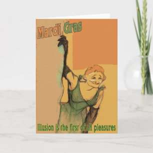 Mardi Gras Illusions 3 Card