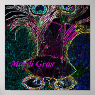 Mardi Gras in Colour Print