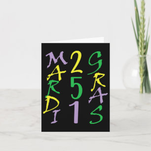 Mardi Gras In Mobile Card
