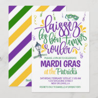 Mardi Gras Invitation