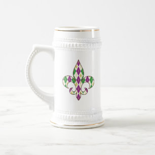 Mardi Gras Jacquard Mug