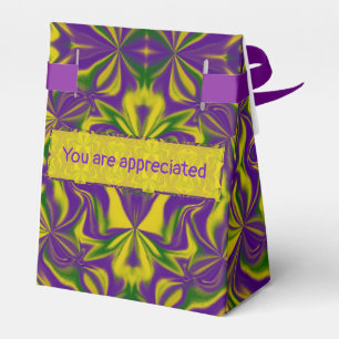 Mardi Gras Kaleidoscope Favor Box